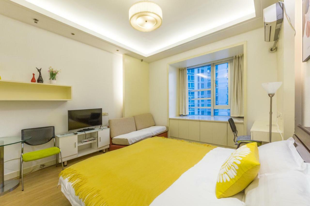 Shanghai Jiarong Hotel Apartment Luaran gambar