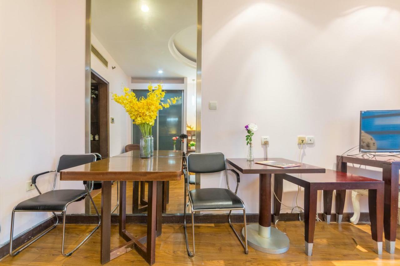 Shanghai Jiarong Hotel Apartment Luaran gambar