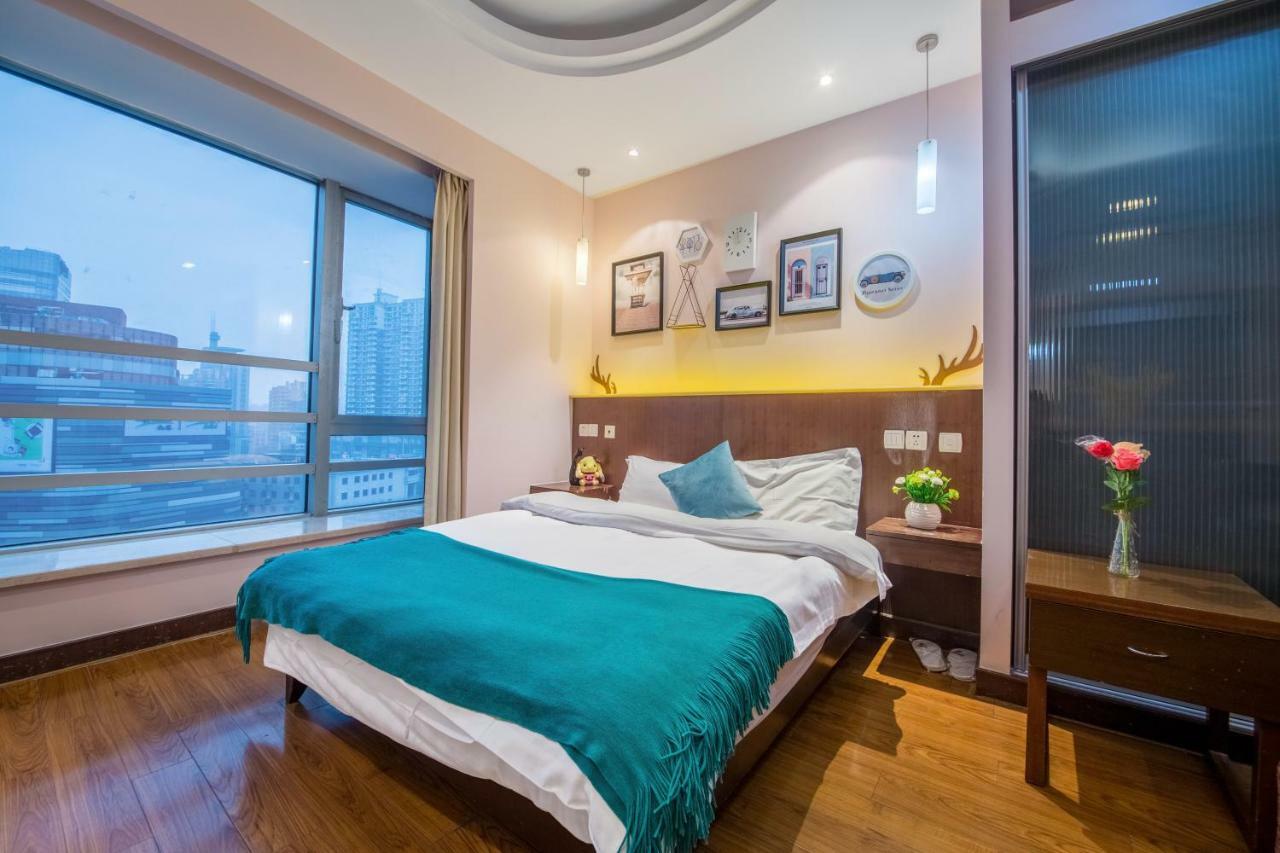 Shanghai Jiarong Hotel Apartment Luaran gambar
