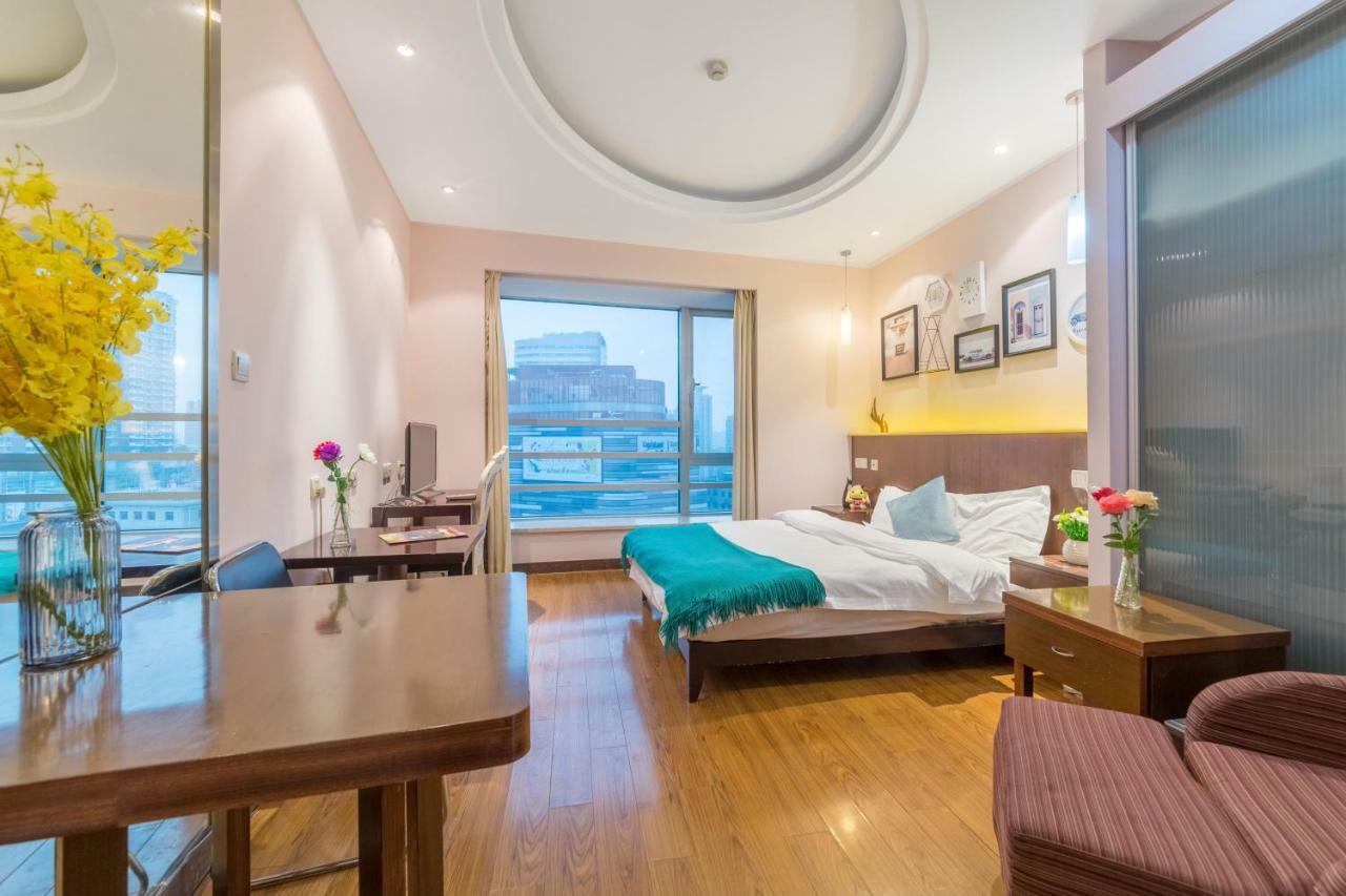 Shanghai Jiarong Hotel Apartment Luaran gambar