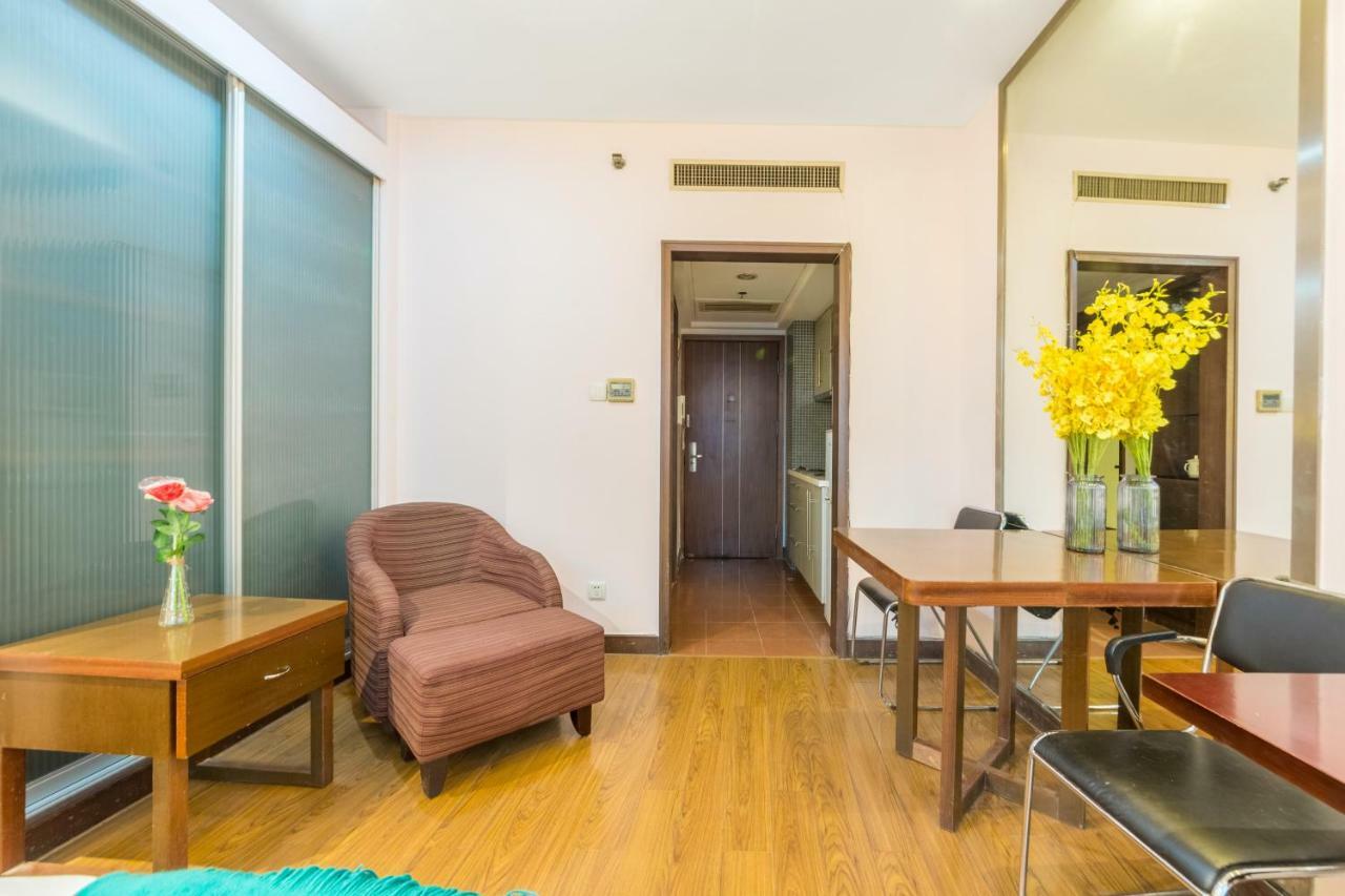 Shanghai Jiarong Hotel Apartment Luaran gambar