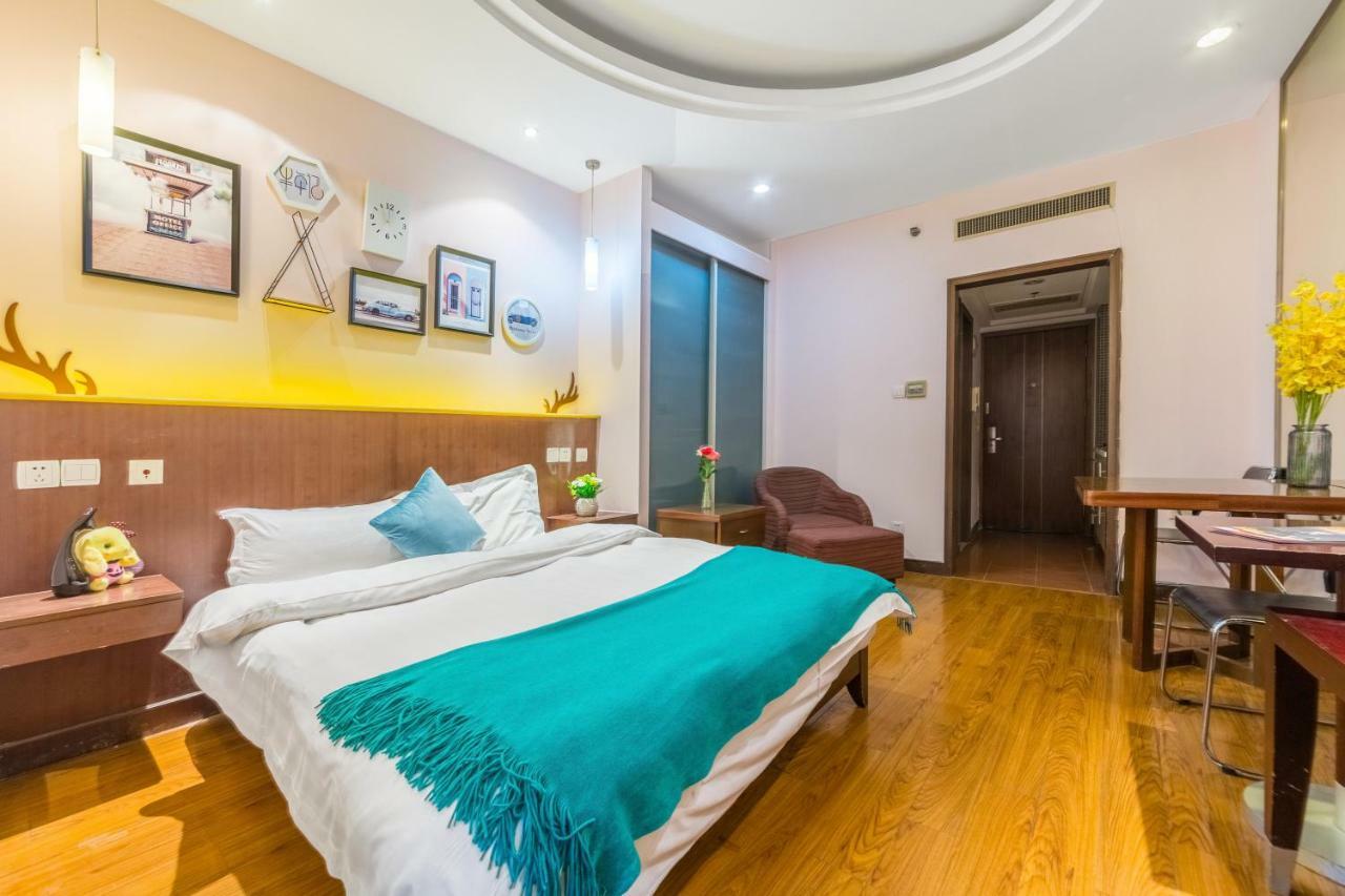 Shanghai Jiarong Hotel Apartment Luaran gambar