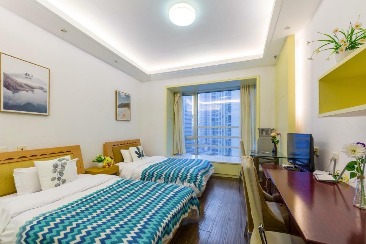 Shanghai Jiarong Hotel Apartment Luaran gambar