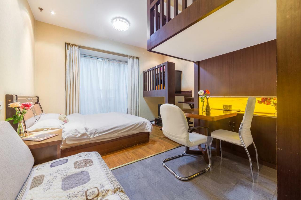 Shanghai Jiarong Hotel Apartment Luaran gambar