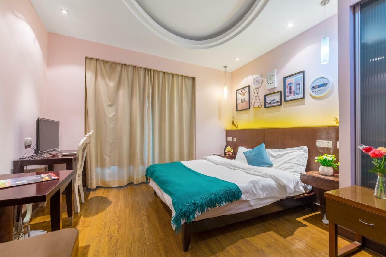 Shanghai Jiarong Hotel Apartment Luaran gambar