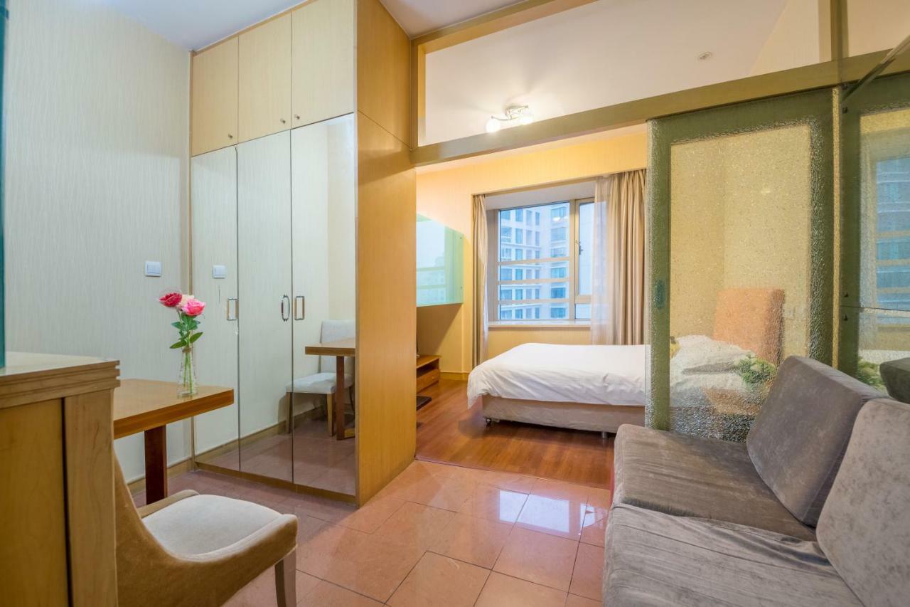 Shanghai Jiarong Hotel Apartment Luaran gambar