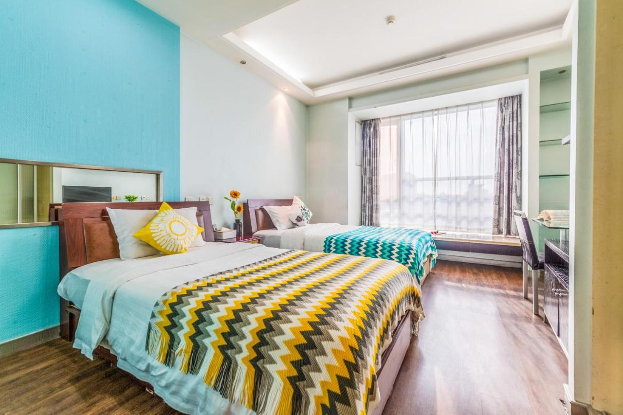 Shanghai Jiarong Hotel Apartment Luaran gambar