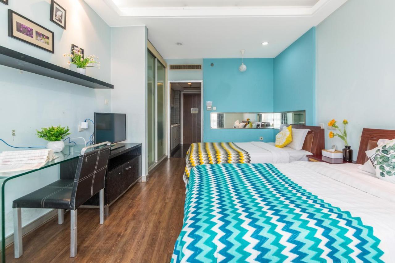 Shanghai Jiarong Hotel Apartment Luaran gambar
